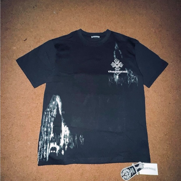 Chrome Hearts Black Graphic Tee - Picture 1 of 2